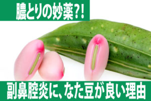 副鼻腔炎は、なた豆茶で完治する？実際に自分で使ってみた体験談。